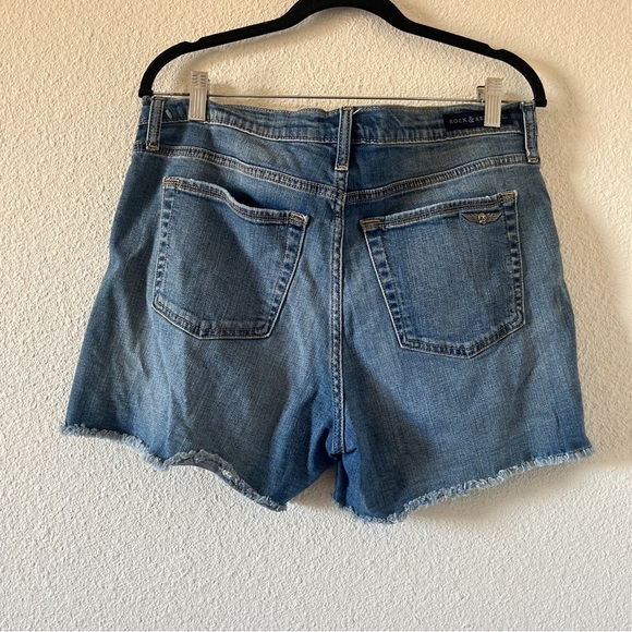 Rock & Republic Hula Denim Shorts Summer Vacation Beach Western Women’s 16 Blue - Picture 8 of 12